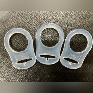 Brand New Mam Pacifier Clip Adapters - Set of 3